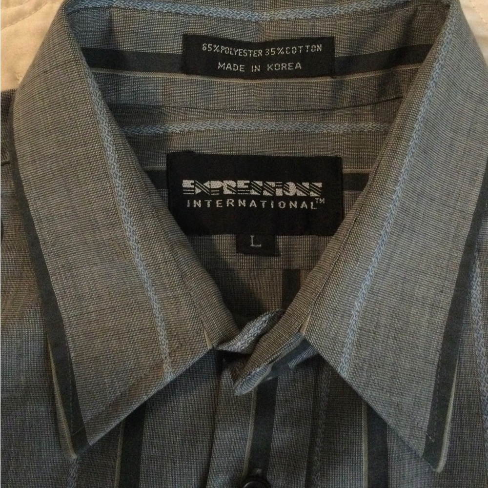 Impressions Men's Gray Shirt